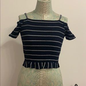 striped short sleeve